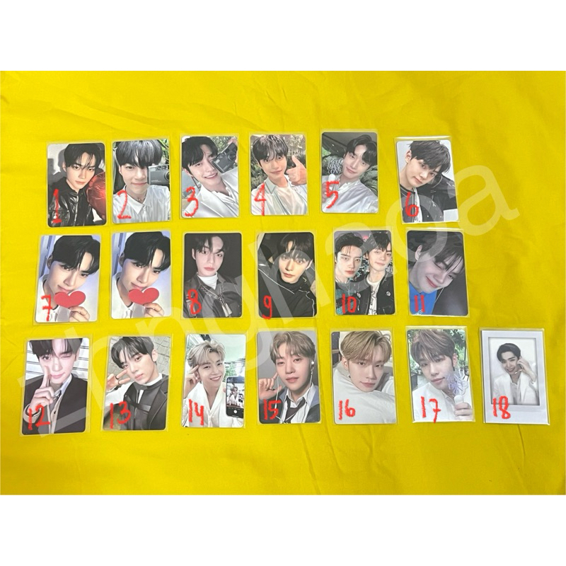 ZEROBASEONE ZB1 Photocard Hanbin Jiwoong Gyuvin Yujin Matthew Taerae