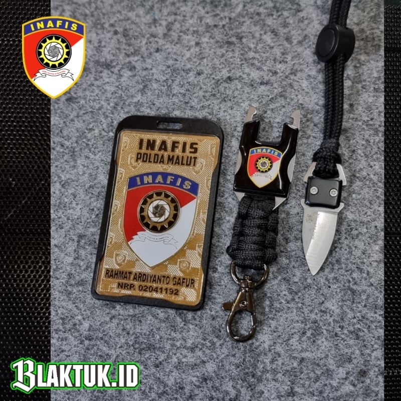 plat id name tag INAFIS POLRI