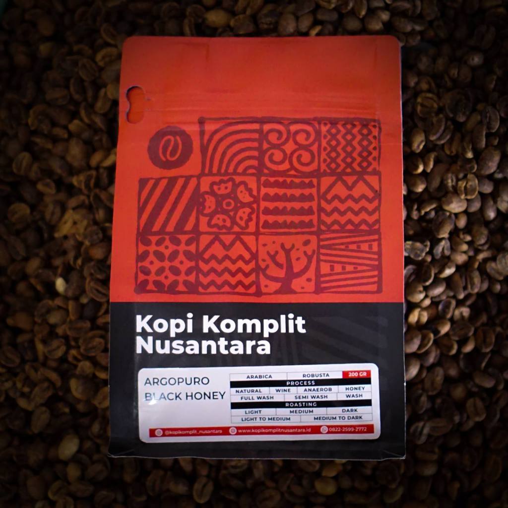 

Arabika Argopuro Black Honey Medium Roasting - Jawa Timur