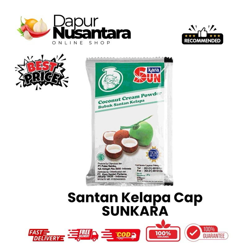 

Santan Kelapa Cap Sunkara