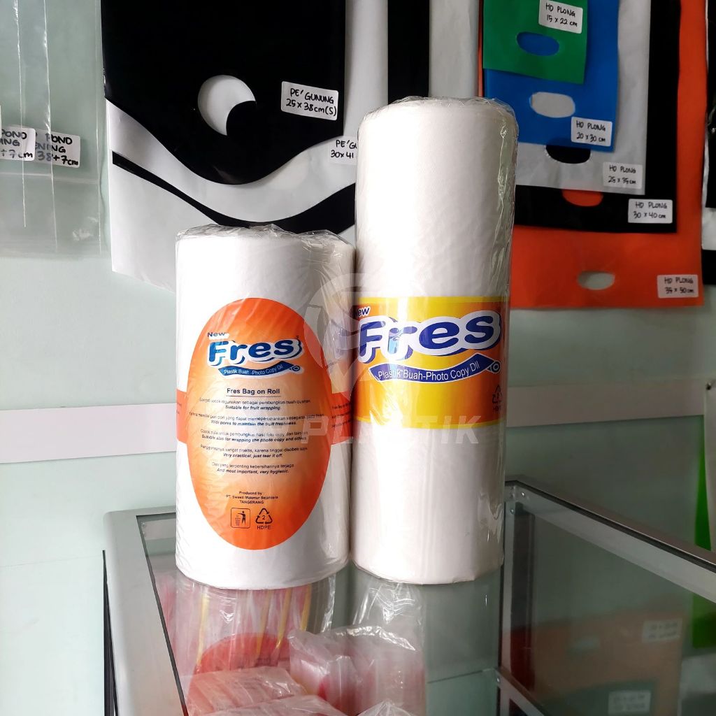 Plastik Roll Buah / Plastik Roll Fotocopy Plastik Roll FRES