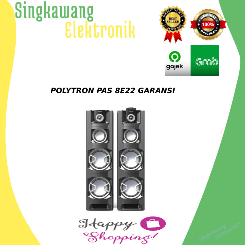 SPEAKER POLYTRON PAS 8E22 GARANSI
