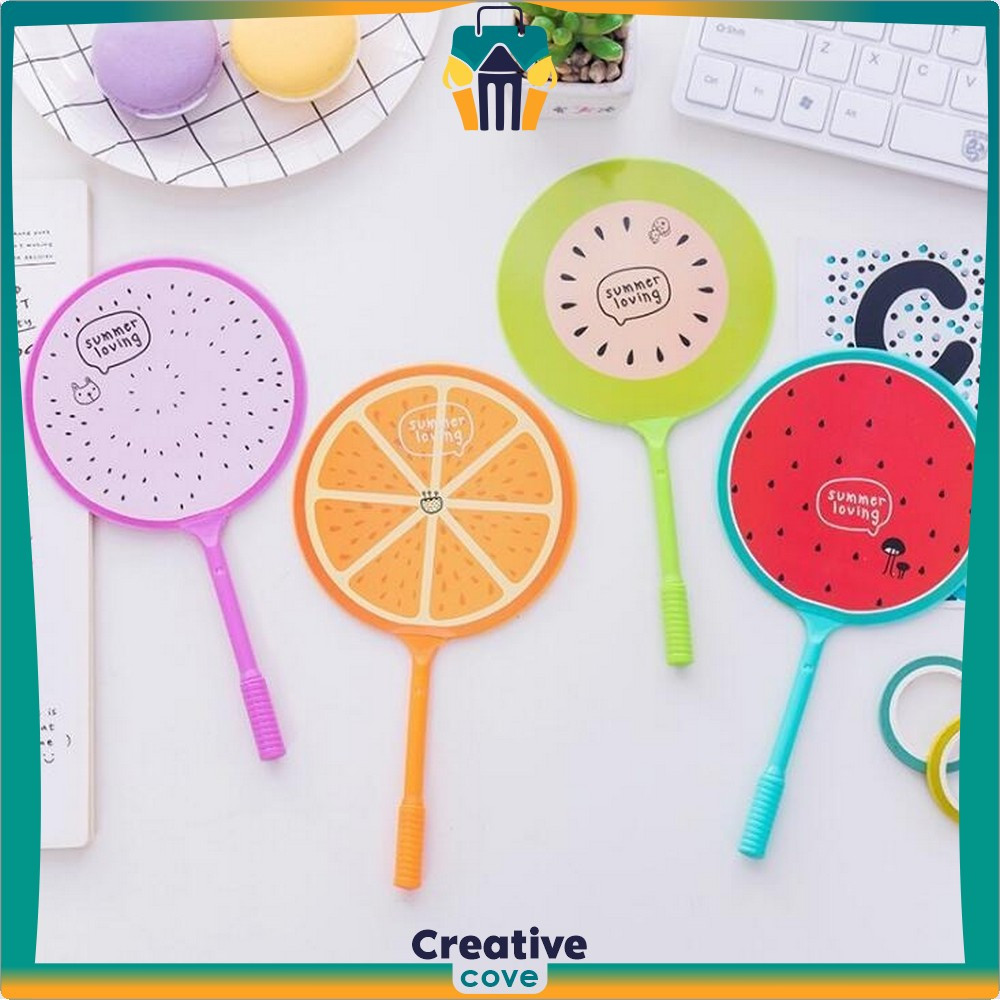 

Pulpen Kipas Karakter Lucu Souvenir / Pena Pulpen Gel Kipas / Pena Kipas Animal & Buah Creative Cove A2