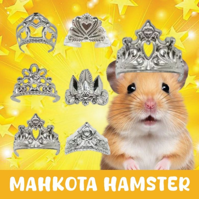 MAHKOTA HAMSTER - Fashion Hamster Aksesoris Hamster Mahkota Hamster Topi Hamster
