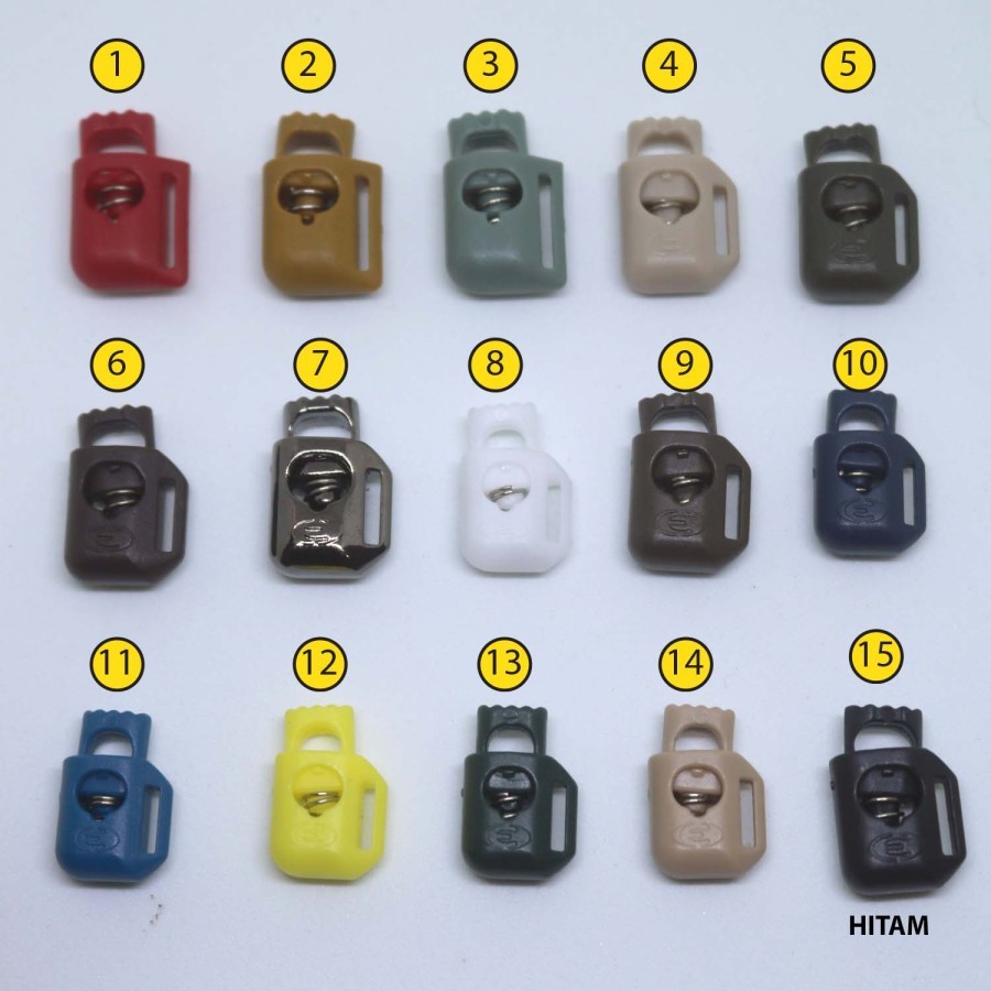 DR-Lock Stoper Stopper Pengunci Tali Jaket Sepatu Celana