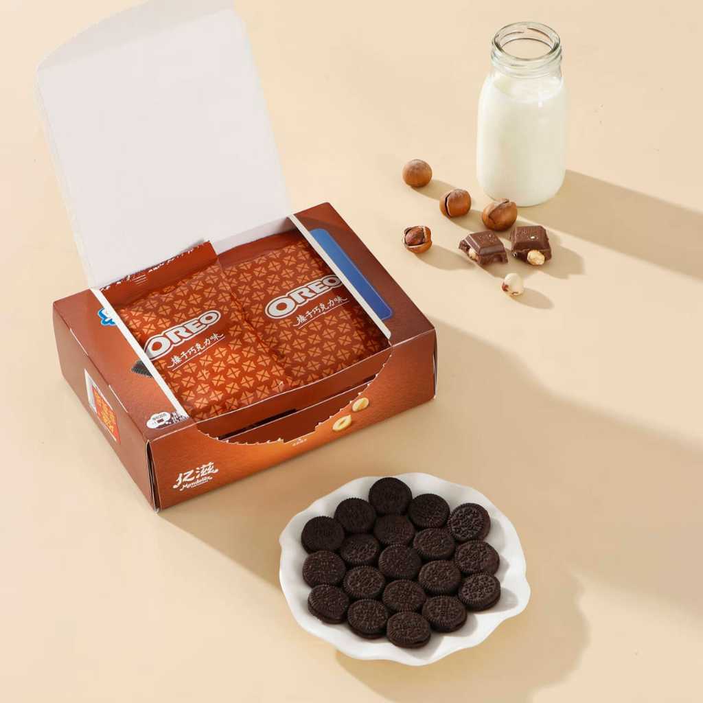 

*buy 1 get 1* OREO MINI BISCUIT SALTED CARAMEL HAZELNUT CHOCO 120 gr