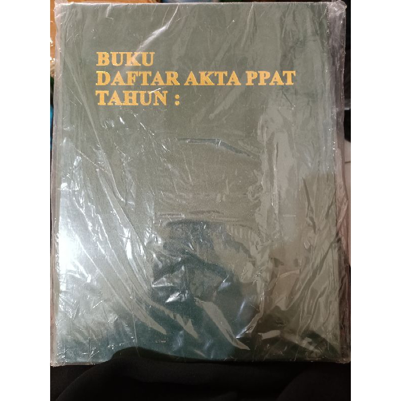 

Buku Daftar Akta PPAT Tahun: