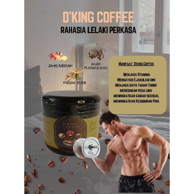 

D'KING COFFEE KOPI PRIA KOPI PENAMBAH STAMINA