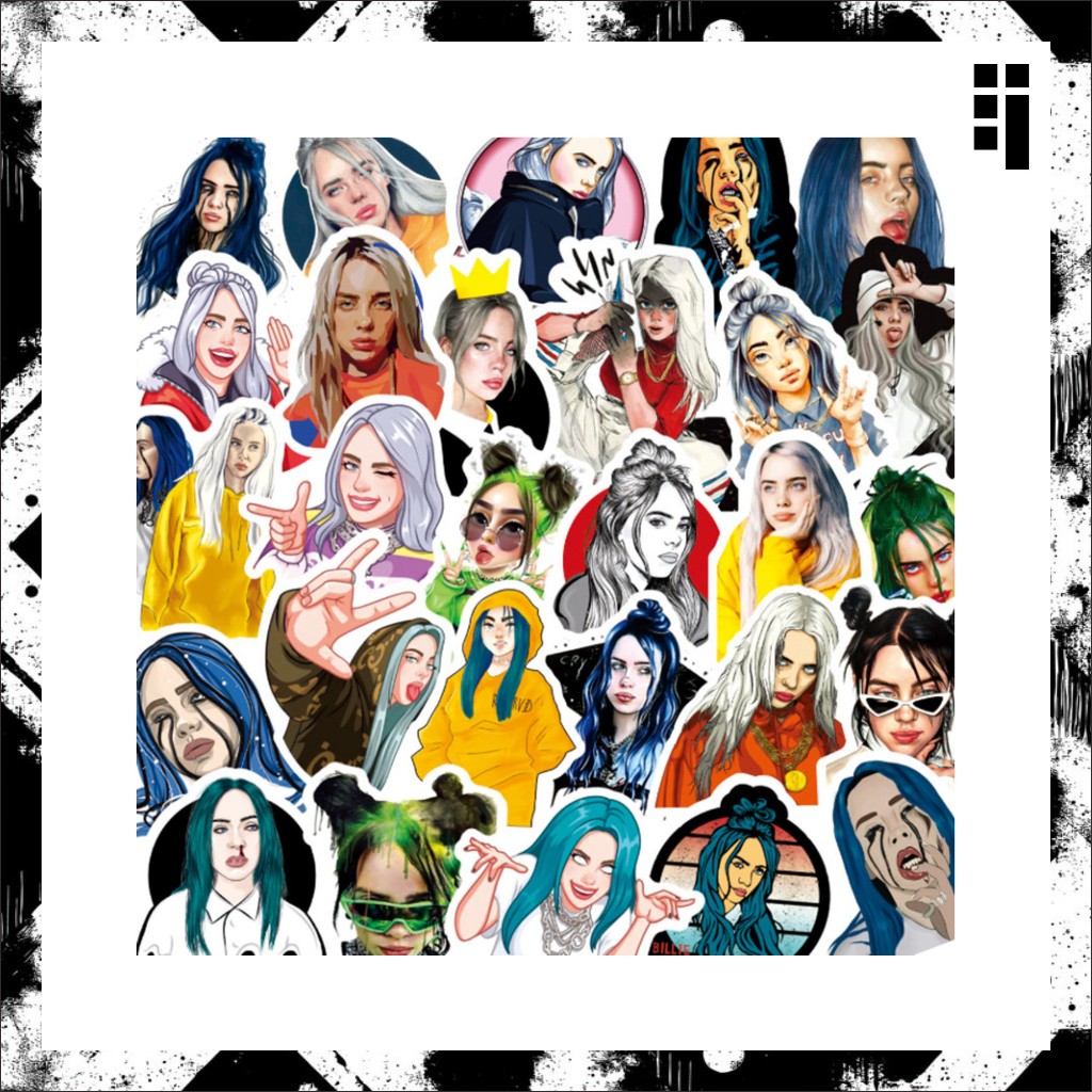 

Stiker Cutting BILLIE EILISH Vinyl