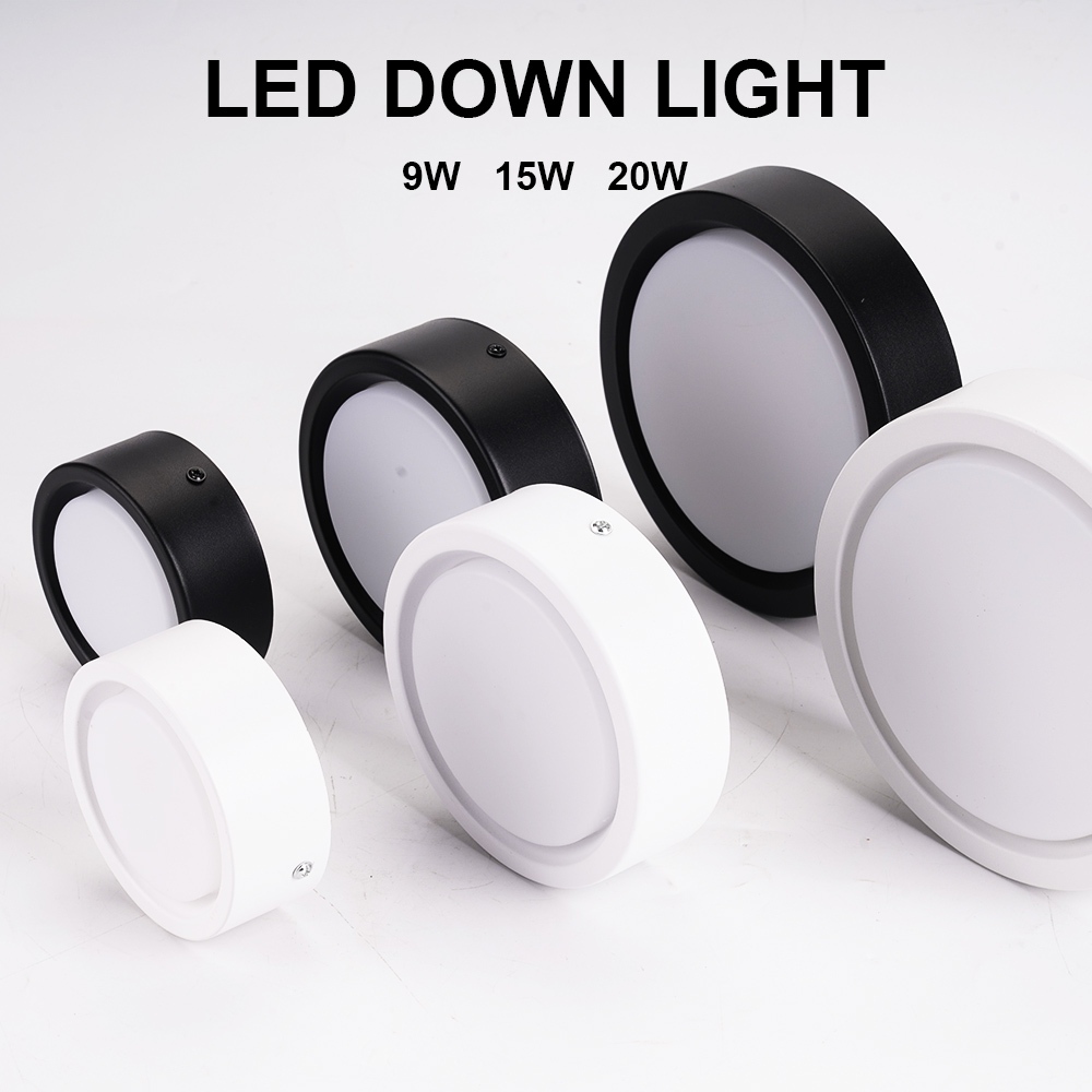 Lampu Downlight LED Outbow Plafon 8/14/19 watt 3.5/4/6 inch 220V 3 Warna
