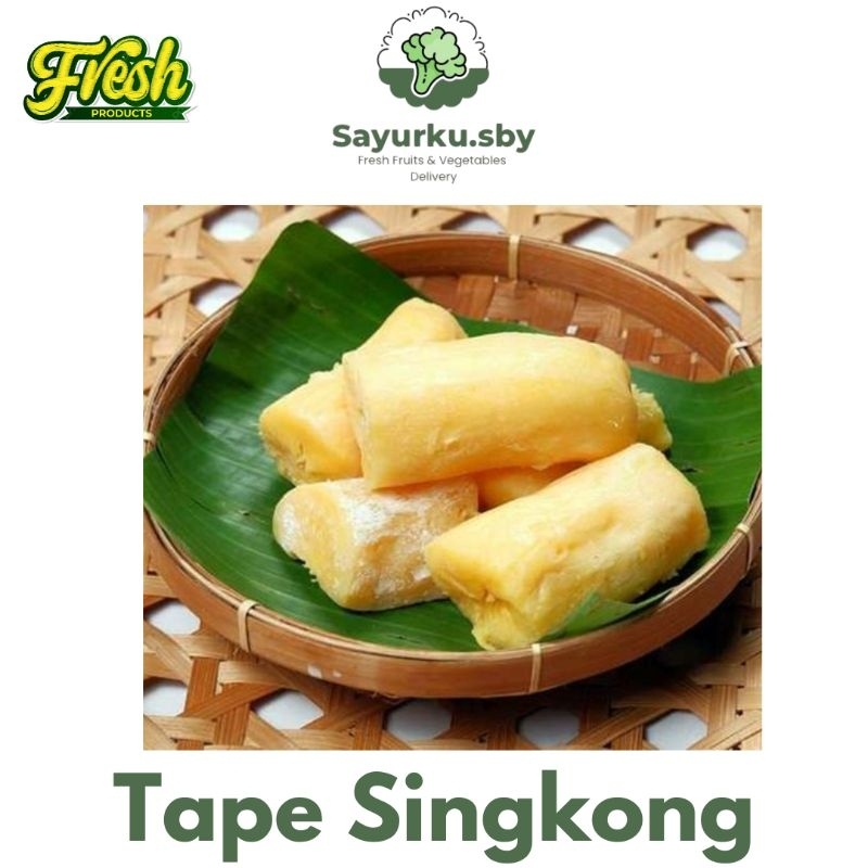 

Sayurku.sby (bisa kirim instan) Tape Singkong500gr
