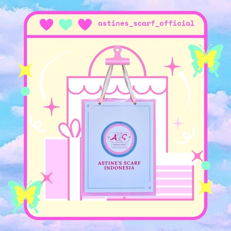 

Paperbag Scarf | Tas Kado | Bingkisan - Bahan Premium Glossy Size Small By Astine's Scarf