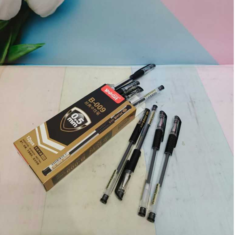 

(12pc) pen gel murah/gel pen hitam/bolpen gel termurah/pen murah/pena/pulpen gel office