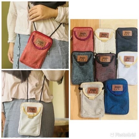 Jogja Pride - Sling Bag Hp Mini Goni Premium Tas Selempang Wanita Murah