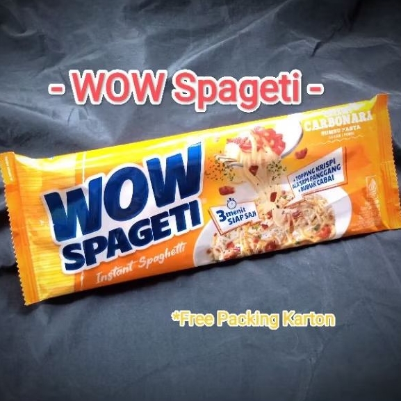 

WOW Spageti Creamy Carbonara 88g