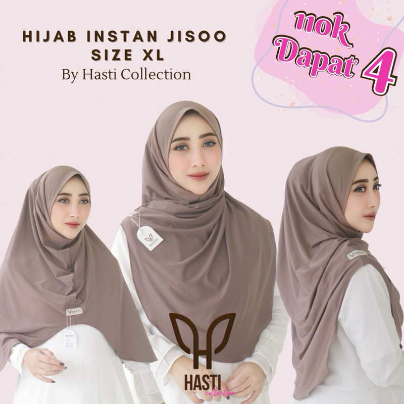 (110k Get 4) Hijab Jisoo Size XL Jersey - HASTI