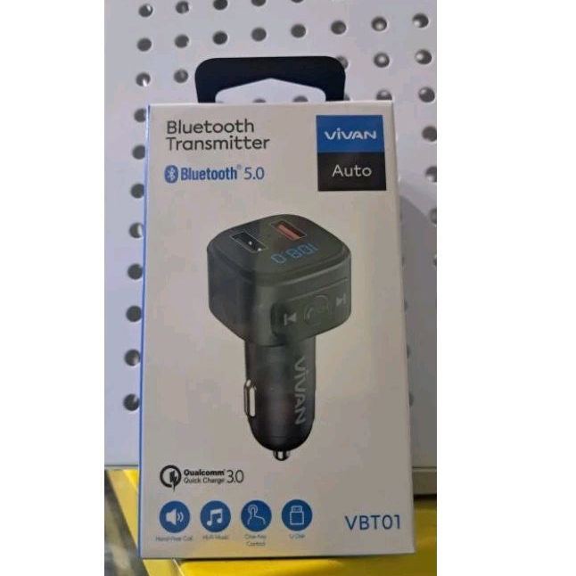 CAR CHARGER BLUETOOTH TRANSMITTER VBT01