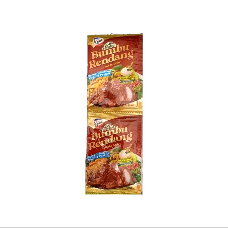 

Kobe Bumbu Aduk Bumbu Rendang (1 renceng/10 sachet)