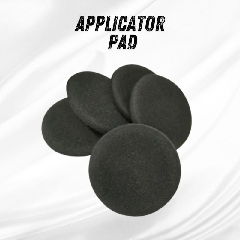 Busa Pad Spon Pad Applicator Hitam Pad Busa Poles Busa Waxing Busa aplikator