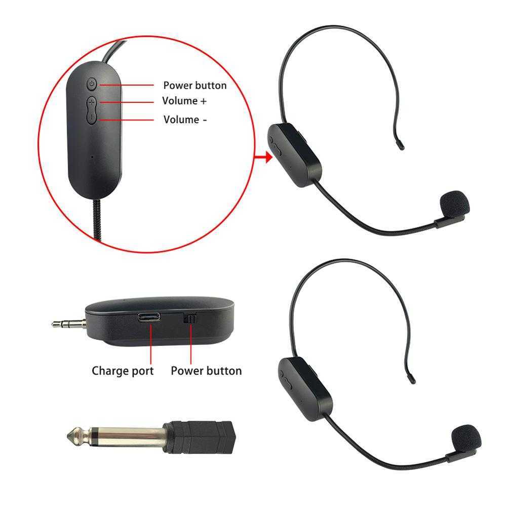 RB COD TaffSTUDIO 2 PCS MIC MIKROPON WIRELES BANDO IMAM MASJID TARWIH RAMADHAN KARAOKE JARAK JAUH