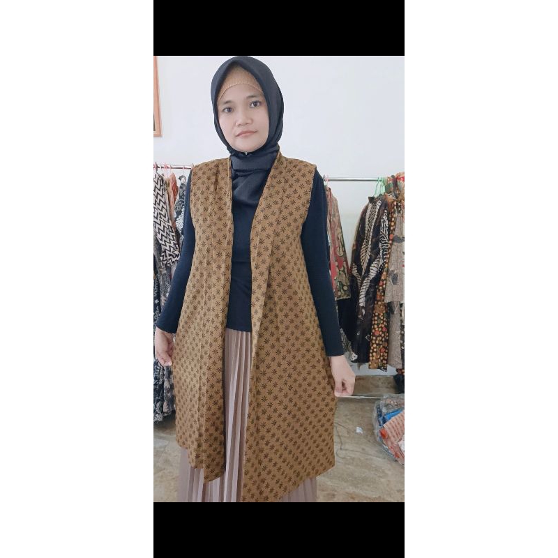 Outer Batik Wanita Paris Premium