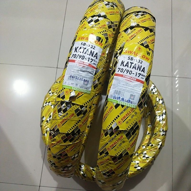 BAN DEPAN SWALLOW TUBELESS SUPRA 70/90-17