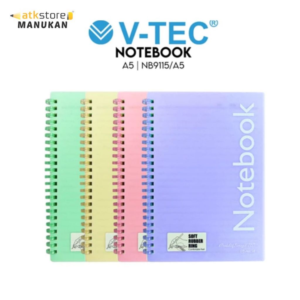 

V TEC Notebook Spiral NB 9115/A5