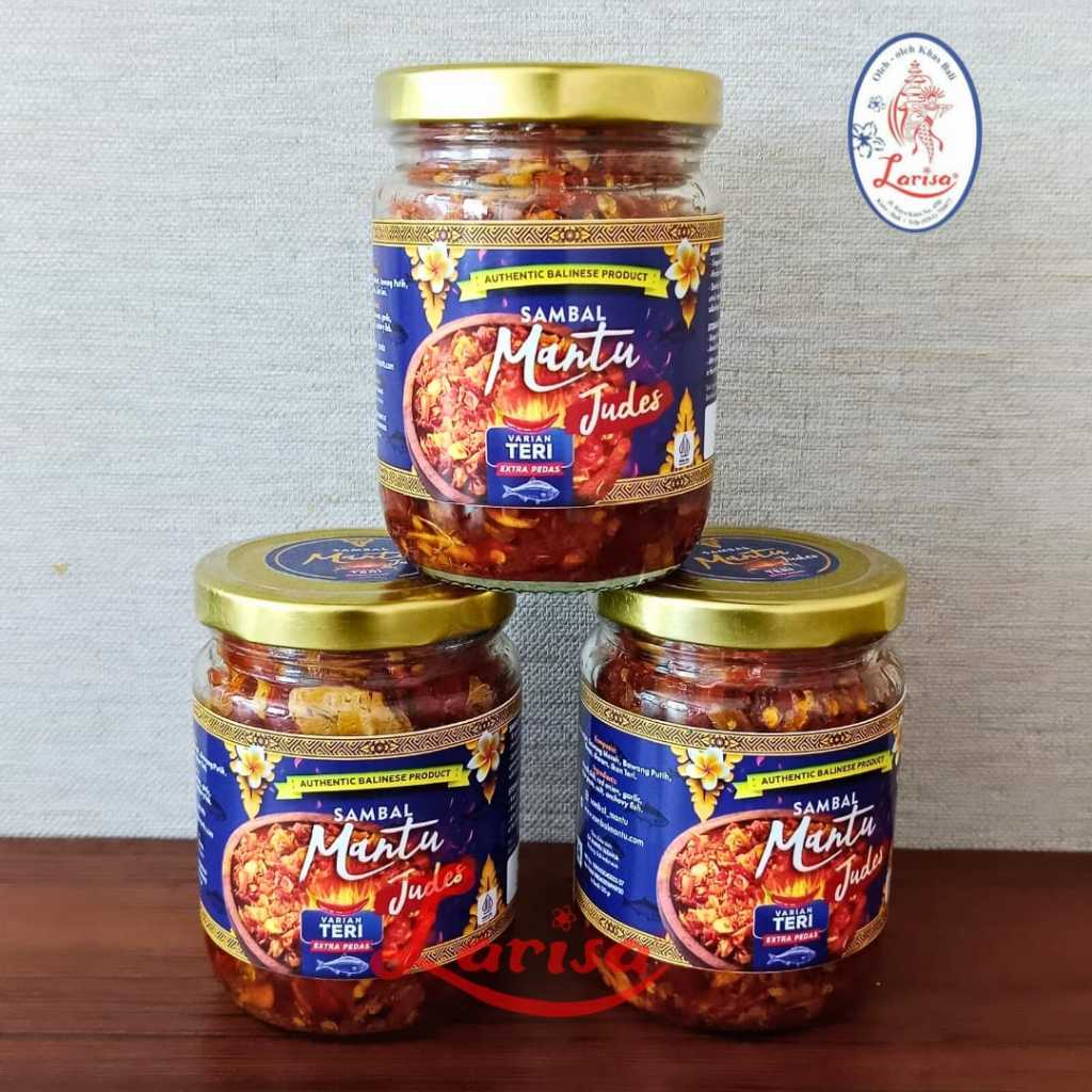 

Sambal Mantu Teri Judes Extra Pedas