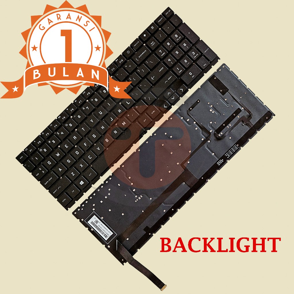 Keyboard Untuk HP Omen 15-EN 15Z-EN 15T-EK 15-EN0013AX 15-EK TPN-Q265 Backlight
