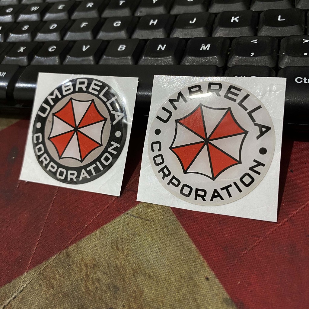 

Sticker Timbul Resin Umbrella Corporation 4.5cm