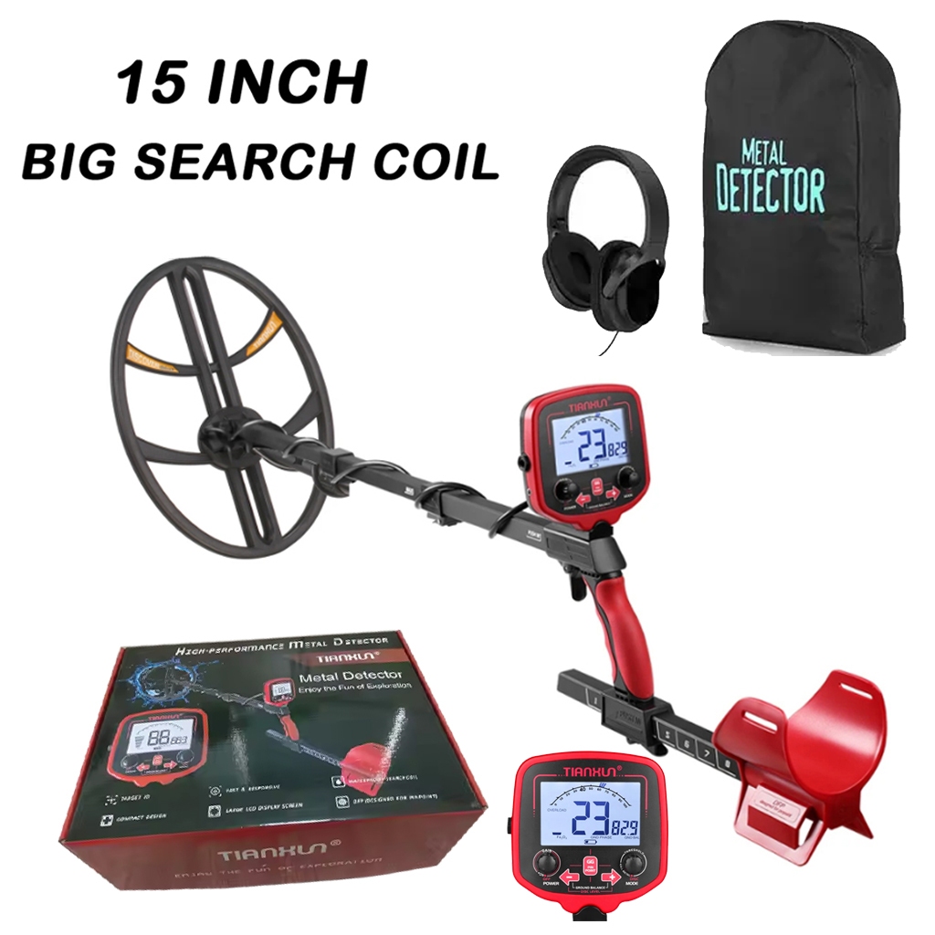 Sale SUPER TIANXUN METAL DETECTOR TX850 PLUS TX 850 PLUS TX-850 PLUS MD 6450 MD-6450 Gold Silver