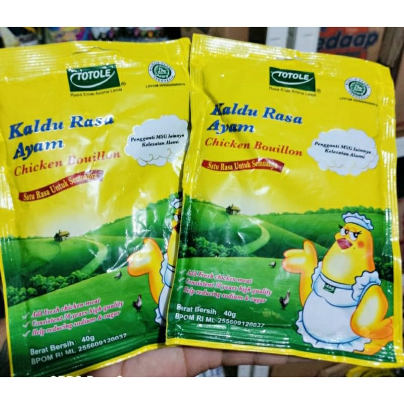 

Totole Kaldu Rasa Ayam Chicken Bouillon Sempatan