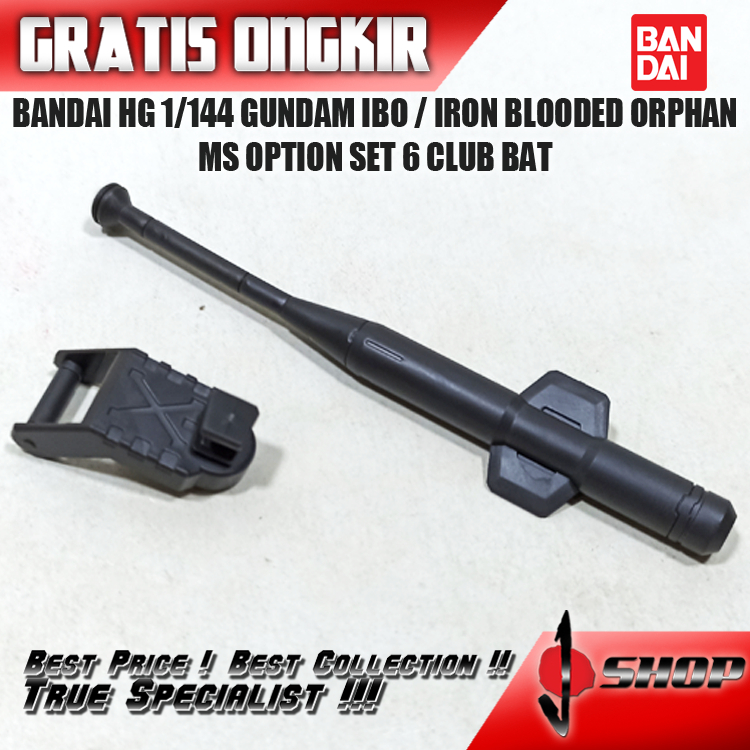 BANDAI HG 1/144 GUNDAM I-BO / IRON BLOODED ORPHAN MS OPTION SET 6 CLUB BAT HG2714