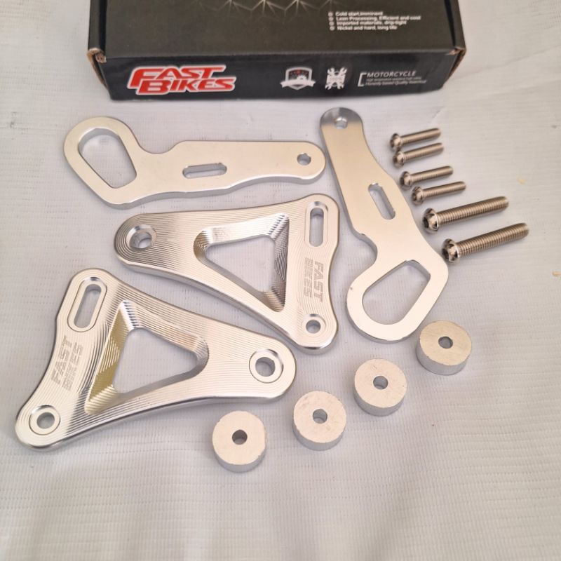 KUPINGAN LAMPU BREKET LAMPU NINJA SS CNC PANGKON LAMPU CNC NINJA SS