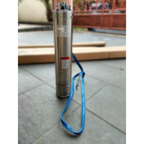 MAXPUMP Dinamo 4inch - 0.5hp Dinamo Motor Pompa satelit Submersible 4inch 370watt 220v + Control Box