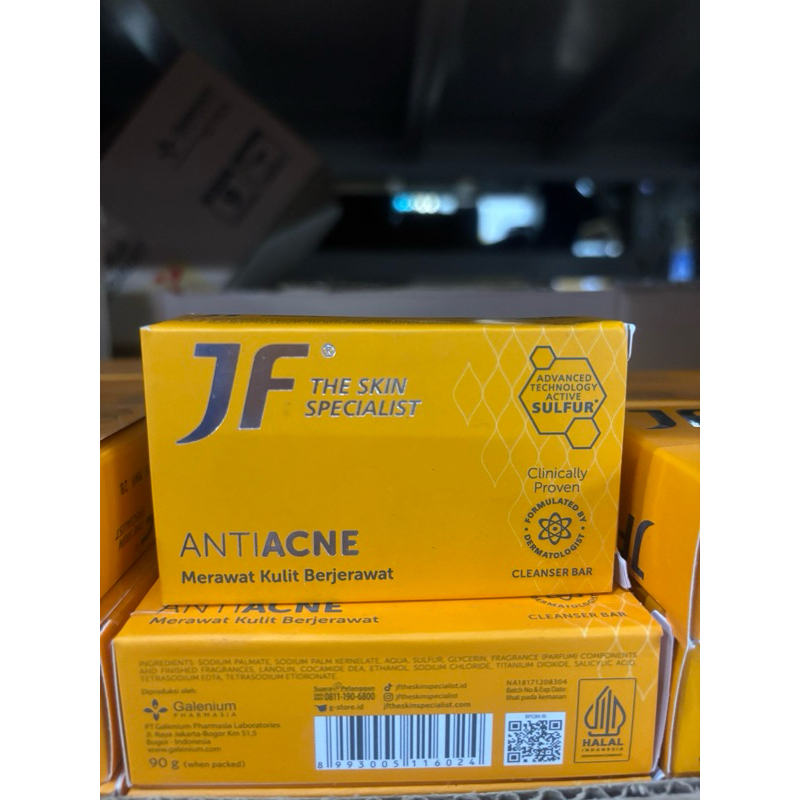 JF Sabun Mandi Sulfur 90gr/bar