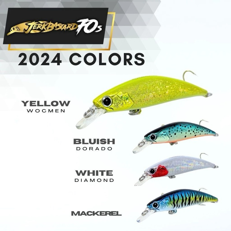 Sakana JERKBASTARD 70s 10gr Lure Minnow Sinking Umpan Casting