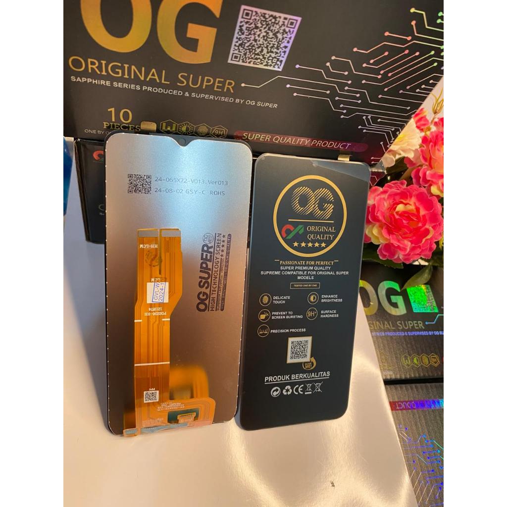 LCD VIVO Y02 / YO2T BLACK OG SUPER