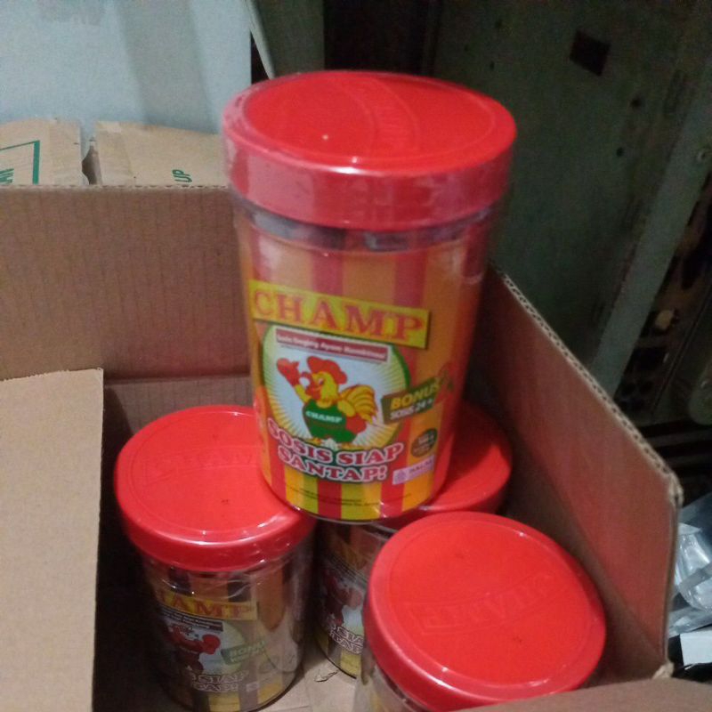 

Champ sosis siap makan ayam/sapi isi 24+2 - Frozen Food Murah