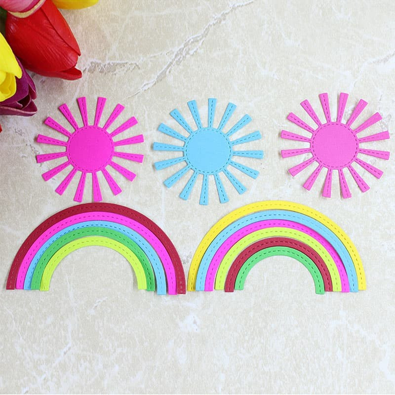 

Cutting Dies - Sunshine and Rainbow Pattern (2pcs)