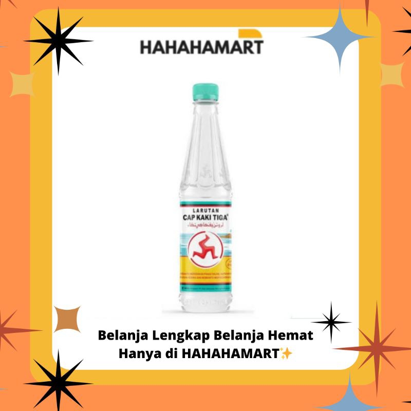 

LARUTAN CAP KAKI TIGA BOTOL 500ML || HARGA PAKET ISI (6 PCS)