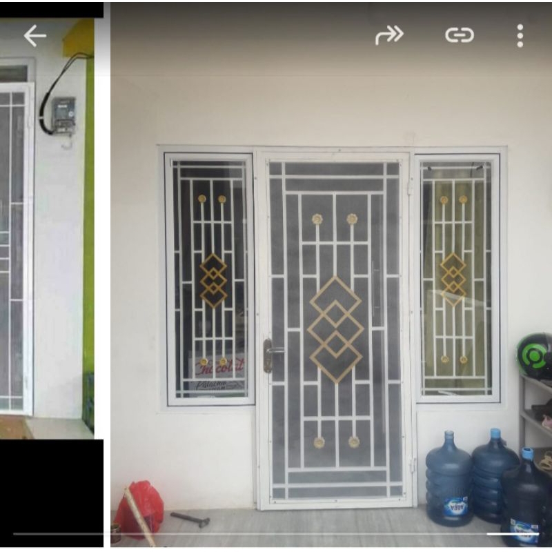 pintu tralis anti nyamuk