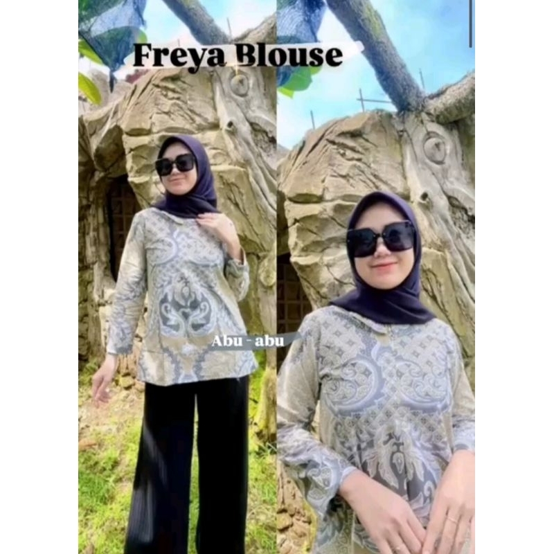 blouse batik wanita - blouse kekinian, blouse remaja, dewasa