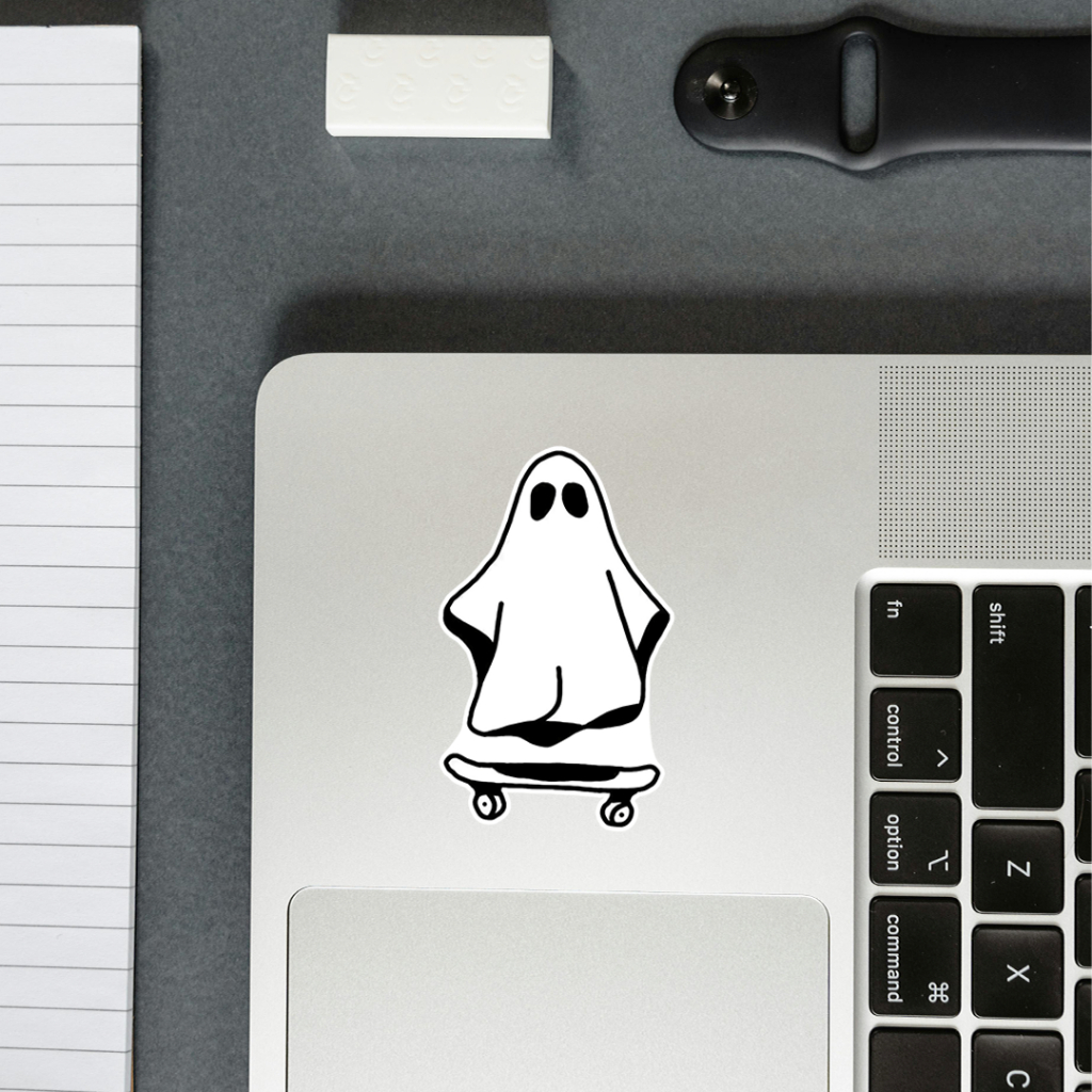 

Sticker Ghost Skateboard | Sticker Aesthetic Skena | Sticker Samarinda