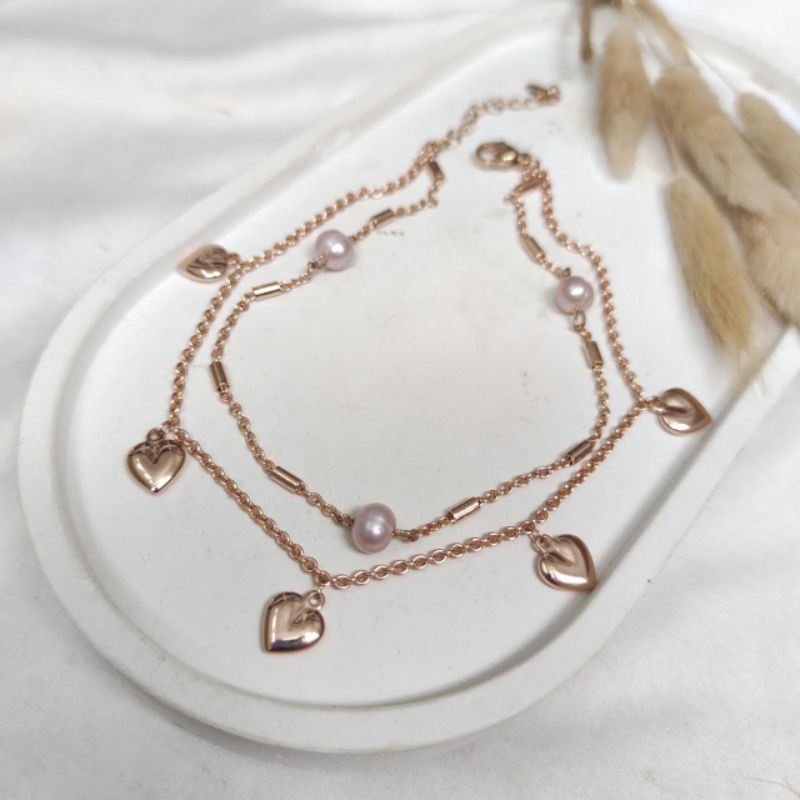 GELANG KAKI MUTIARA LOMBOK AIR TAWAR