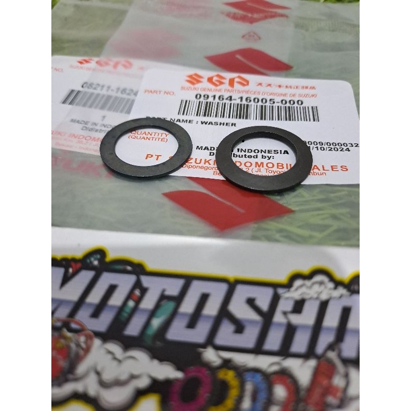 2 Pcs Ring Washer Gir Primer Rumah Kopling Satria Fu Fi GSX R S 150 Original SGP