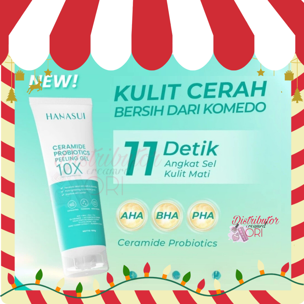 Hanasui Ceramide Probiotics Peeling Gel 100G