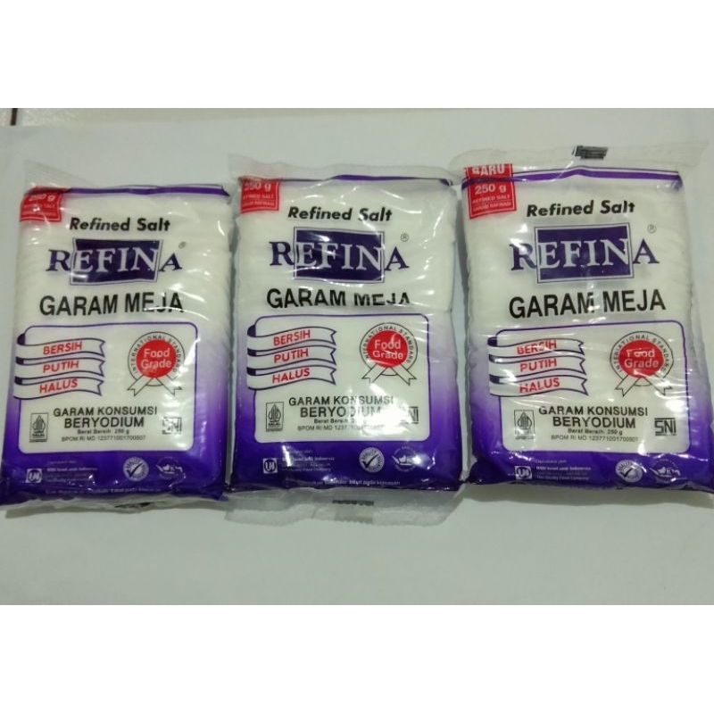 

GARAM REFINA 250GR STOK READY