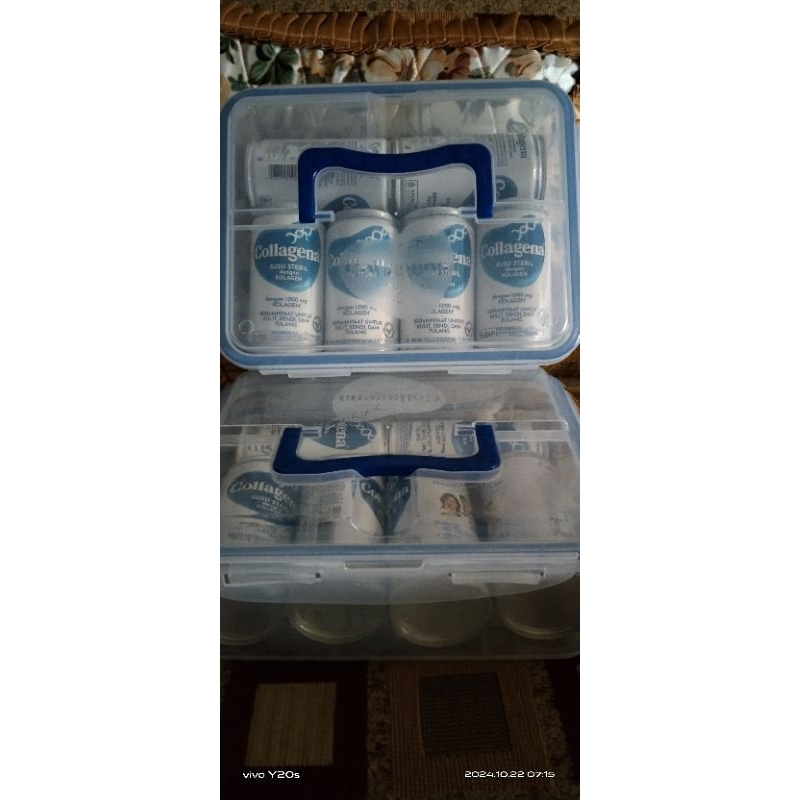 collagena susu steril dengan kandungan colagen 1000ml, 1 box isi 6