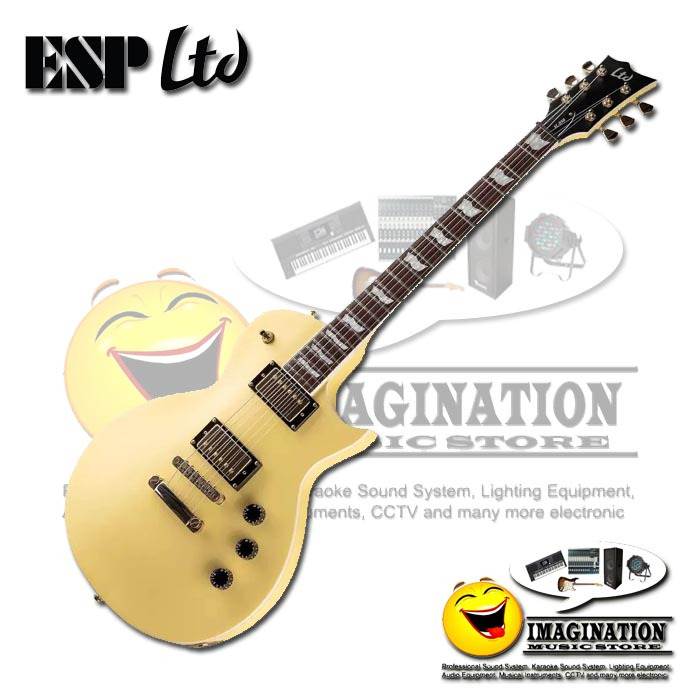 ESP LTD Eclipse EC-256 Electric Guitar - Vintage Gold Satin